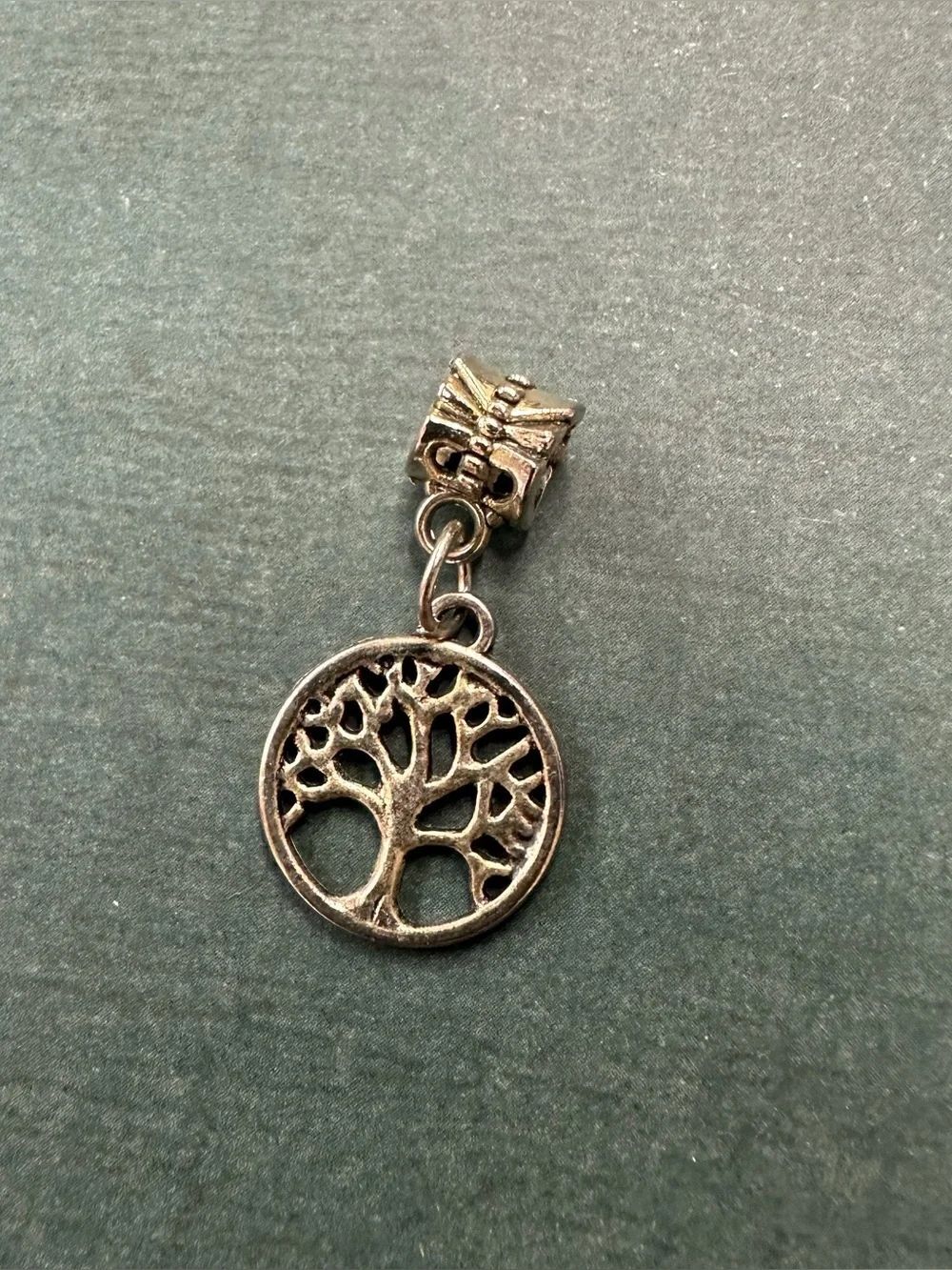 Silver Tree Of Life Dangle Charm B11